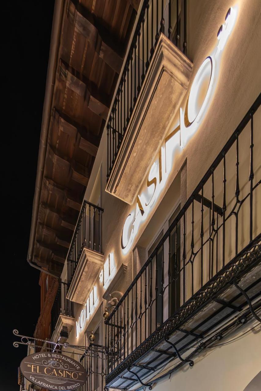 Hotel & Restaurante El Casino ビジャフランカ・デル・ビエルソ エクステリア 写真