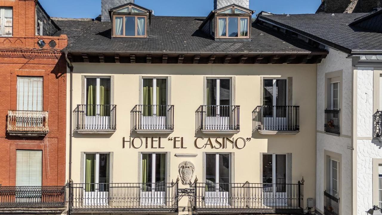 Hotel & Restaurante El Casino ビジャフランカ・デル・ビエルソ エクステリア 写真